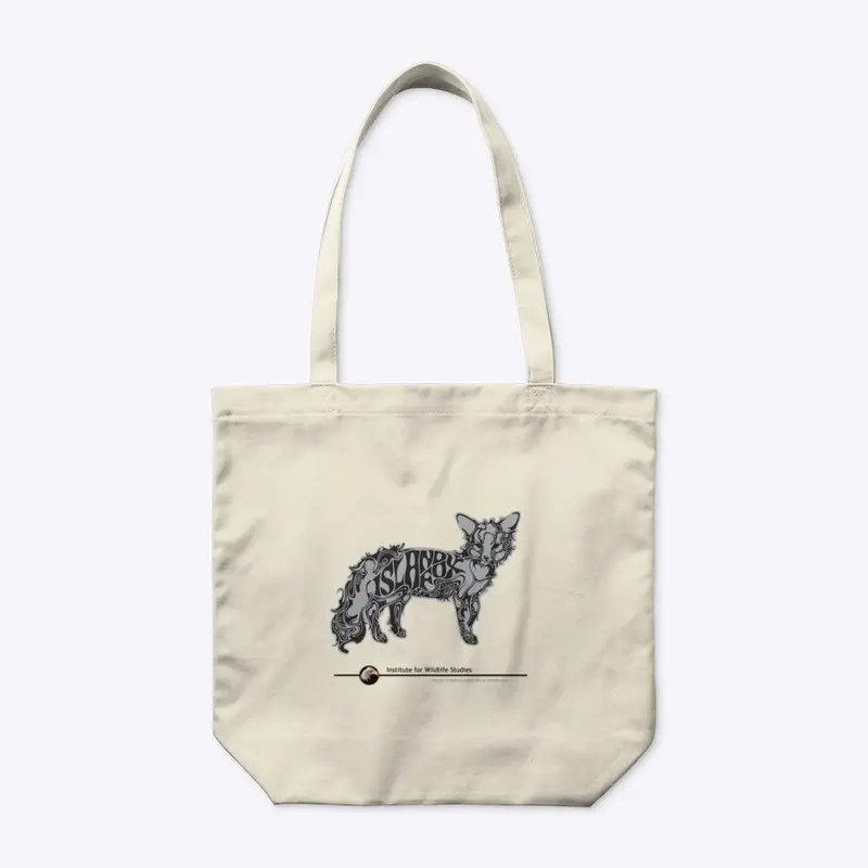 Island Fox Organic Tote Bag