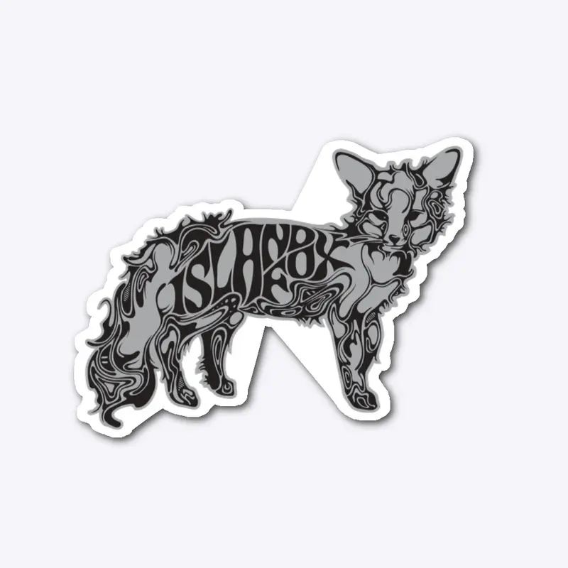 Island Fox Sticker